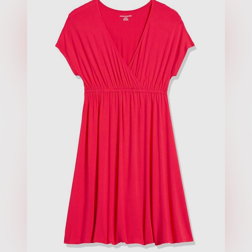 Amazon essentials womens surplice dress
